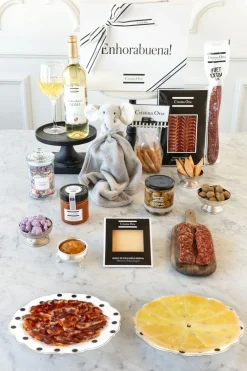 Cristina Oria Cajas Y Bolsas Gourmet|Cajas Y Bolsas Gourmet^Caja Sin Gluten Recién Mamá & Doudou Elefante CO