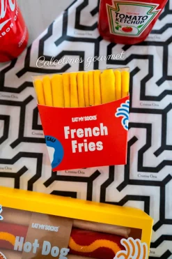 Cristina Oria Calcetines Gourmet^Calcetines Diseño Patatas Fritas