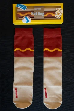 Cristina Oria Calcetines Gourmet^Calcetines Diseño Perrito Caliente