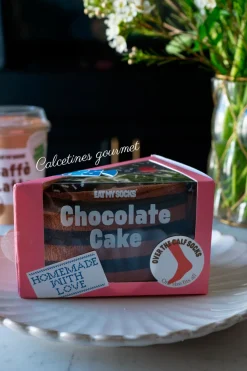 Cristina Oria Calcetines Gourmet^Calcetines Diseño Tarta De Chocolate