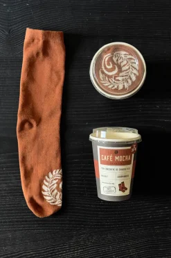 Cristina Oria Calcetines Gourmet^Calcetines Diseño Vaso Café