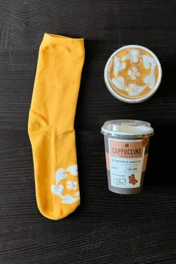 Cristina Oria Calcetines Gourmet^Calcetines Diseño Vaso Café