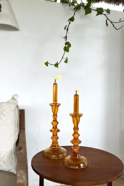 Cristina Oria Candelabros Y Portavelas^Candelabro De Aceite Ámbar Grande