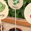 Cristina Oria Huerto Y Jardinería^Cartel Para Plantas De Jardín Perejil