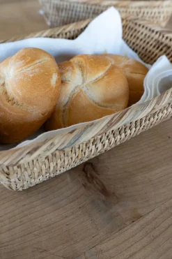 Cristina Oria Cestas Y Bolsas De Pan|Accesorios De Mesa^Cesta De Pan De Ratán