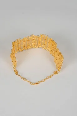 Cristina Oria Joyas Co|Joyas Co^Choker Dorado Con Diseño Irregular