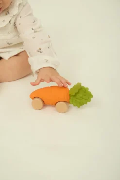 Cristina Oria Minichef^Coche Para Bebés Con Diseño De Zanahoria
