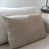 Cristina Oria Cojines^Cojín De Lino Beige Rectangular