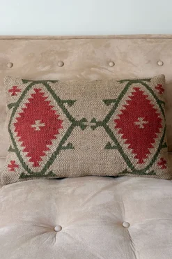 Cristina Oria Cojines^Cojín Rectangular De Yute Y Lana Modelo Duna