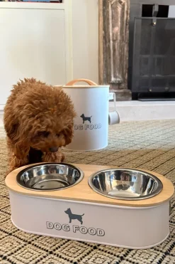 Cristina Oria Accesorios Para Mascotas^Comedero Doble para Mascotas