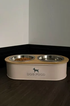 Cristina Oria Accesorios Para Mascotas^Comedero Doble para Mascotas