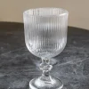 Cristina Oria Copas^Copa De Cristal Tallada Transparente