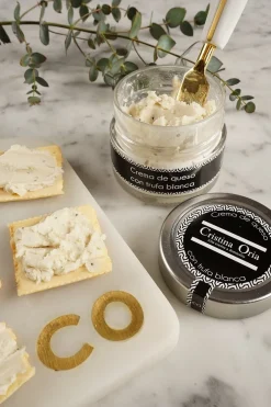 Cristina Oria Embutidos Y Quesos|Sin Gluten^Crema Queso Oveja Con Trufa Blanca 140G