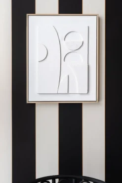 Cristina Oria Cuadros^Cuadro De Lienzo Abstracto Con Efecto 3D