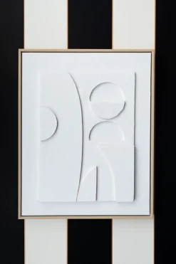 Cristina Oria Cuadros^Cuadro De Lienzo Abstracto Con Efecto 3D