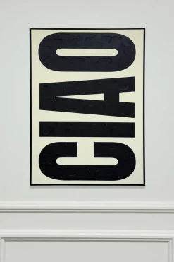 Cristina Oria Cuadros^Cuadro De Lienzo Pintado A Mano "Ciao"