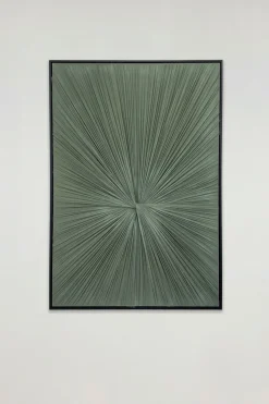 Cristina Oria Cuadros^Cuadro Lienzo De Yeso Diseño Radial