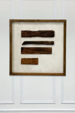 Cristina Oria Cuadros^Cuadro Maderas Abstracto