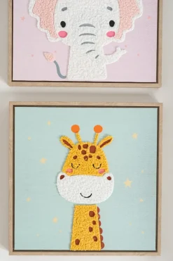 Cristina Oria Cuadros|Minichef^Cuadros Infantiles Con Diseño De Animales En Relieve