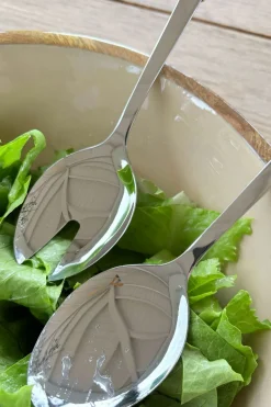 Cristina Oria Cubiertos De Servir^Cubiertos De Servir Diseño Bambú Verde