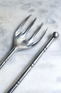 Cristina Oria Cubiertos De Servir^Cubiertos De Servir Plateados