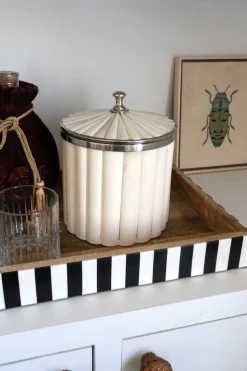 Cristina Oria Cubiteras Y Champaneras^Cubitera De Asta Blanca