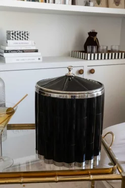 Cristina Oria Cubiteras Y Champaneras^Cubitera De Asta Negra Grande