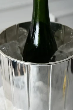 Cristina Oria Cubiteras Y Champaneras^Cubitera Plisada De Plata CO