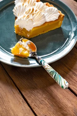 Cristina Oria Cubiertos De Postre^Cucharita Con Diseño Tropical