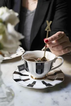 Cristina Oria Menaje Iniciales|Cubiertos De Postre^Cucharita de Bronce Inicial X