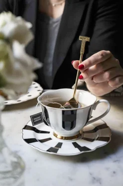 Cristina Oria Menaje Iniciales|Cubiertos De Postre^Cucharita de Bronce Inicial T