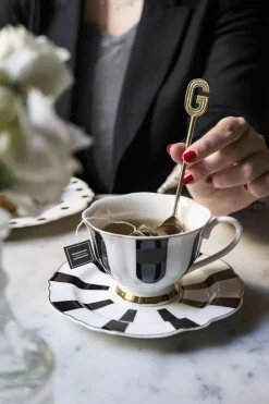 Cristina Oria Menaje Iniciales|Cubiertos De Postre^Cucharita de Bronce Inicial G