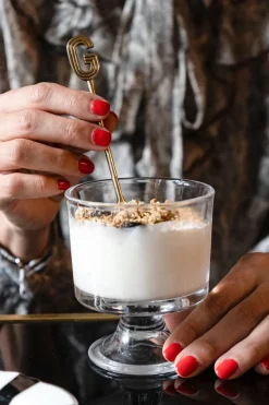 Cristina Oria Menaje Iniciales|Cubiertos De Postre^Cucharita de Bronce Inicial G