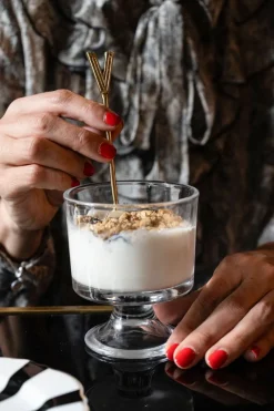 Cristina Oria Menaje Iniciales|Cubiertos De Postre^Cucharita de Bronce Inicial V