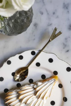 Cristina Oria Menaje Iniciales|Cubiertos De Postre^Cucharita de Bronce Inicial V