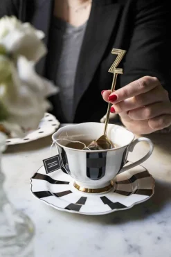 Cristina Oria Menaje Iniciales|Cubiertos De Postre^Cucharita de Bronce Inicial Z