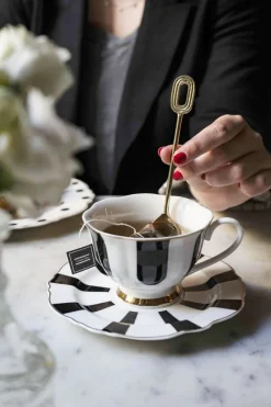 Cristina Oria Menaje Iniciales|Cubiertos De Postre^Cucharita de Bronce Inicial O