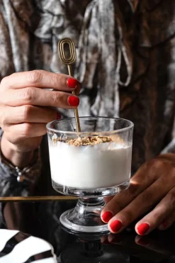 Cristina Oria Menaje Iniciales|Cubiertos De Postre^Cucharita de Bronce Inicial O