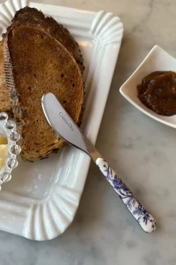 Cristina Oria Cubiertos De Postre^Cuchillo Con Diseño Primavera CO