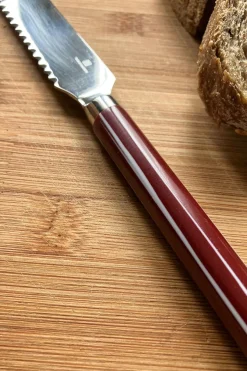 Cristina Oria Cuchillos^Cuchillo De Pan Con Mango De Resina De Colores