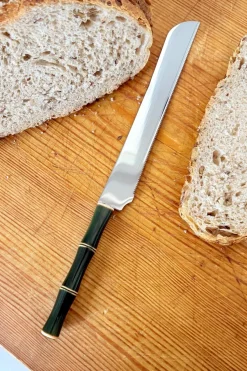 Cristina Oria Cuchillos^Cuchillo De Pan Diseño Bambú Verde