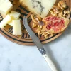 Cristina Oria Cubiertos De Aperitivo|Cuchillos^Cuchillo De Queso Blanco En Caja De Madera