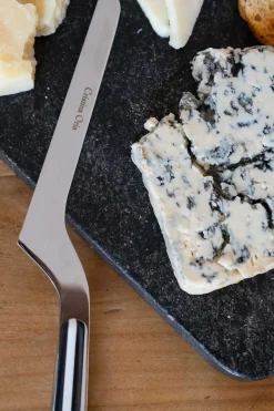 Cristina Oria Cubiertos De Aperitivo|Cuchillos^Cuchillo De Queso Con Diseño De Rayas CO