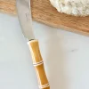 Cristina Oria Cubiertos De Aperitivo|Cubiertos De Postre^Cuchillo De Untar Diseño Bambú