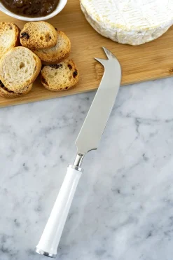 Cristina Oria Cubiertos De Aperitivo|Cuchillos^Cuchillo Queso Con Mango Blanco