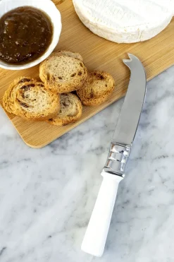 Cristina Oria Cubiertos De Aperitivo|Cuchillos^Cuchillo Queso Con Mango Cuadrado Blanco