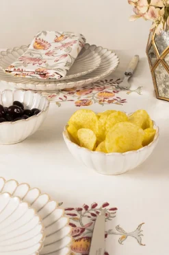 Cristina Oria Fuentes, Ensaladeras Y Cuencos^Cuenco Blanca Flor Co