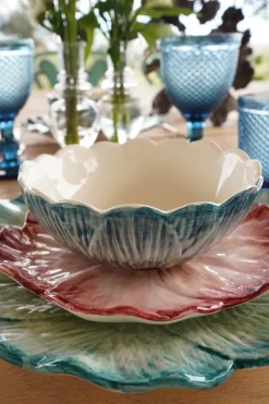 Cristina Oria Fuentes, Ensaladeras Y Cuencos^Cuenco Con Diseño De Flor Azul