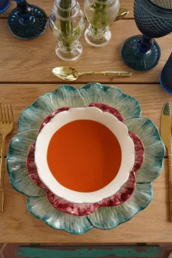 Cristina Oria Fuentes, Ensaladeras Y Cuencos^Cuenco Con Diseño De Flor Azul