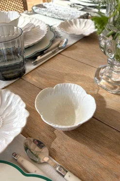 Cristina Oria Fuentes, Ensaladeras Y Cuencos^Cuenco Con Diseño De Flor Blanca CO